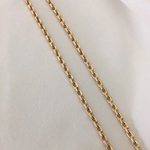 Łańcuszek złoty ankrowy "ankier" kuty 585 20,82g 60cm